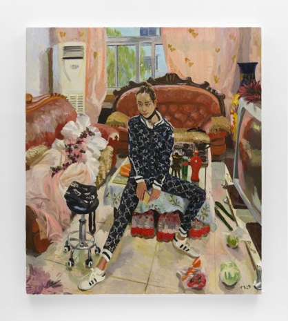 Liu Xiaodong, Wedding Dress and Vegetables, 2019 , Lisson Gallery