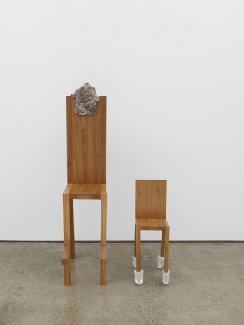 Marina Abramović, Chair for Human Use with Chair for Spirit Use (3), 2012 , Lisson Gallery