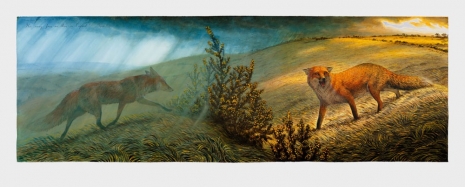 Walton Ford, How many foxes are there in England?, 2022 , Galerie Max Hetzler
