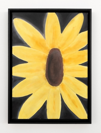 Andrew Sim, portrait of a sunflower, 2023 , The Modern Institute