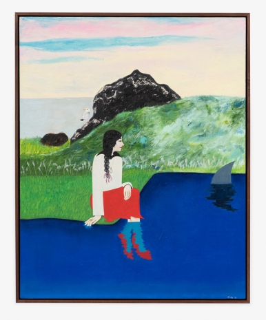 Clare Rojas, Sharks Point, 2023 , Andrew Kreps Gallery