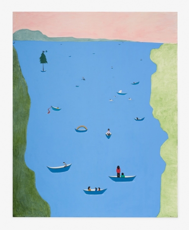 Clare Rojas, We Are All in the Same Boat, 2023 , Andrew Kreps Gallery