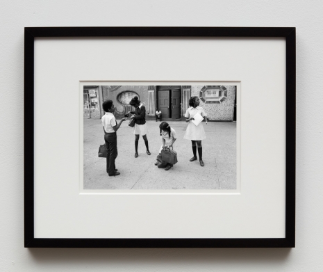 Dawoud Bey, Four Children at Lenox Avenue, Harlem, NY, 1977, Sean Kelly