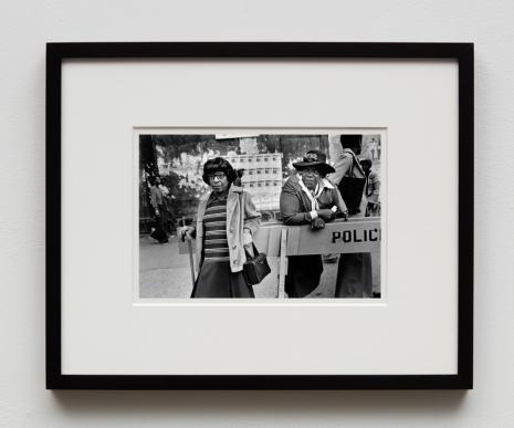 Dawoud Bey, Two Women at a Parade, Harlem, NY, 1978, Sean Kelly