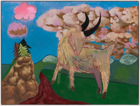 Jeremy , the mountain goat (free from desire),  2023, Peres Projects