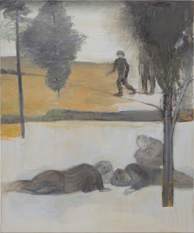 Samuel Hindolo, Peter, James and John sleeping, 2023 , Galerie Buchholz