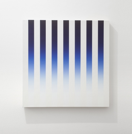Philippe Decrauzat, Slow Motion, (azul), 2023 , A arte Invernizzi