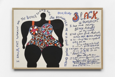 Niki de Saint Phalle, California Diary (Black is different), 1994 , Galerie Mitterrand