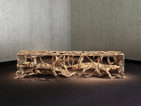 Claude Lalanne , Grand Banc Crocodile (2 Crocodiles), 2003 , Galerie Mitterrand