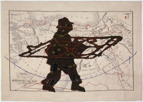 William Kentridge, Expedition de Jeune Cyrus et retraite des dix mille (with Wrought Iron), 2006-2007, Lia Rumma Gallery