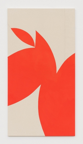 Sarah Crowner, Orange Fragment, 2023, Galerie Nordenhake
