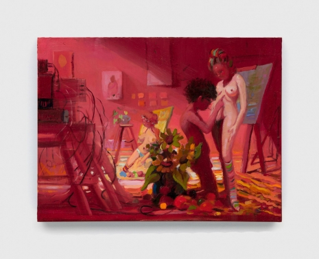 Lisa Yuskavage, Small Department of Painting Drawing and Sculpture, 2019 , David Zwirner