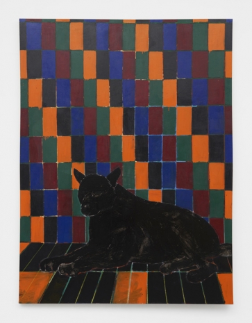 Joan Brown, Wolf in Room, 1974 , Matthew Marks Gallery