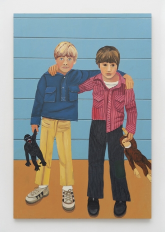 Joan Brown, Noel + Damon, 1971 , Matthew Marks Gallery