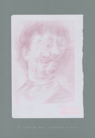 Elly Strik, De lachende man (DUPLICATUR IN RISU), 2023, KETELEER GALLERY