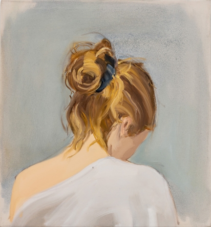 Gideon Rubin, Blue Hairband, 2023 , Monica De Cardenas