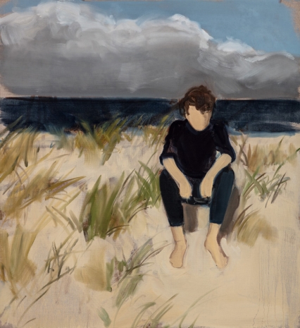 Gideon Rubin, On the Beach, 2023 , Monica De Cardenas