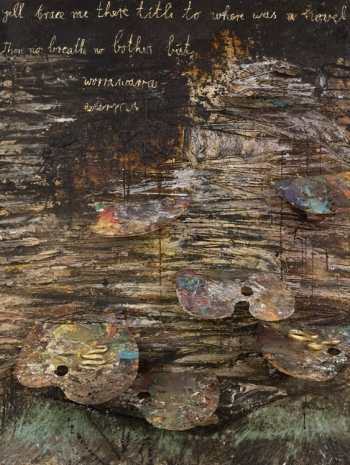 Anselm Kiefer, And oil paint use a pumme, 2023, White Cube