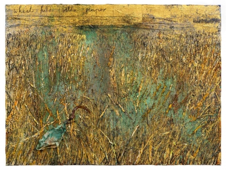 Anselm Kiefer, Wheat field with reaper, 2014 , Gagosian