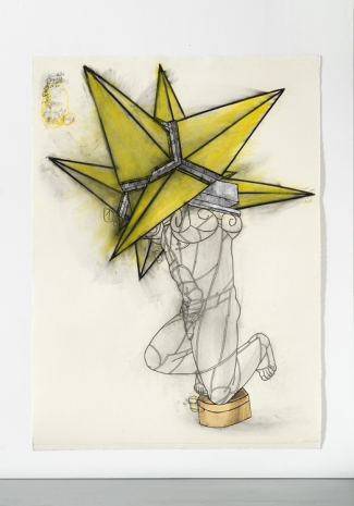 Mrdjan Bajić, L'homme qui porte une étoile, 2022 , Galerie RX