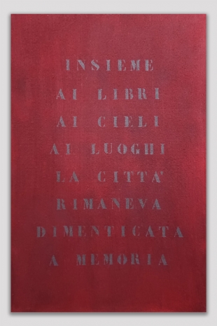 Vincenzo Agnetti, Paesaggio, 1971 , Cardi Gallery