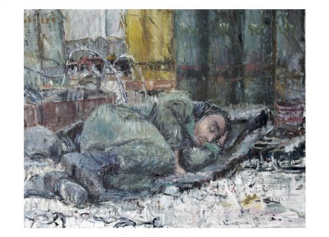 Sabine Moritz, Schlafender II / Sleeper II, 2011, Marian Goodman Gallery