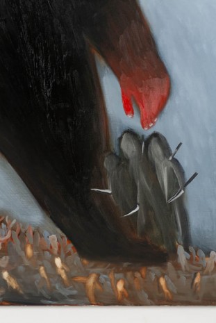Nedko Solakov, Paintings with No Texts #3  (A Romantic Tyran in a State of Democracy) (detail), 2012, Galleria Continua