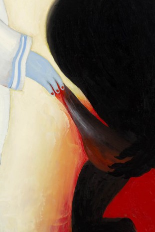 Nedko Solakov, Paintings with No Texts  #6 (A Foreplay) (detail), 2012, Galleria Continua