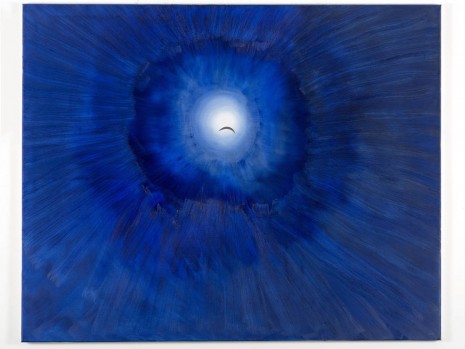 Nedko Solakov, Paintings with No Texts  #9 (A Dead Moon), 2012, Galleria Continua
