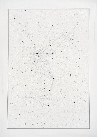 Timo Nasseri, I saw all the letters in all the stars #9, 2017 , Sabrina Amrani