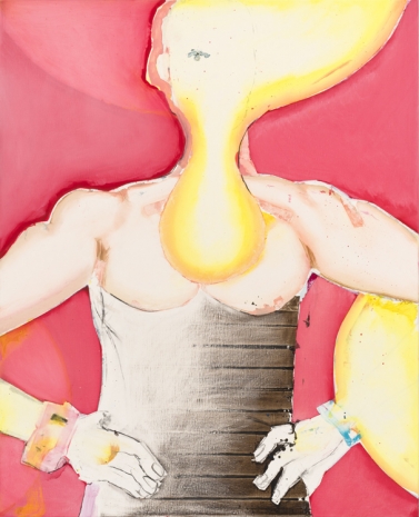 Magnus Plessen, Light self-portrait, 2023 , Mai 36 Galerie