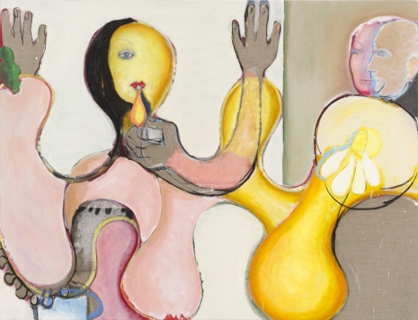 Magnus Plessen, Hands up lighter, 2023 , Mai 36 Galerie