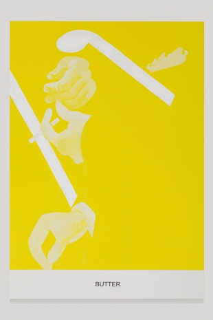 John Baldessari, The Yellow Series: Butter, 2016, Mai 36 Galerie