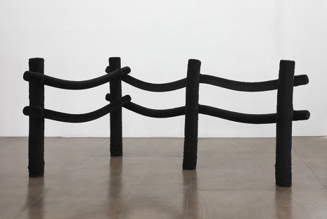 Cosima von Bonin, Fence (corner version), 2020 , Petzel Gallery