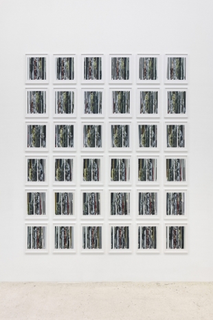 Mungo Thomson , Shredder Collage (The Kiss), 2023 , galerie frank elbaz