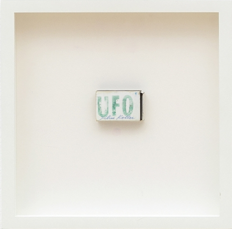 Julius Koller, Untitled U.F.O. (Matchbox), , The Mayor Gallery