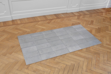 Carl Andre, 6x6 Tin Rectangle, 2009 , The Mayor Gallery
