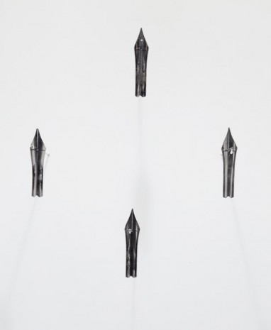 Danh Võ, Lot 39. A Group of 4 Presidential Signing Pens, 2013, Marian Goodman Gallery