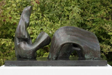 Henry Moore , Working Model for Three Piece Reclining Figure: Draped, 1975 , Gagosian