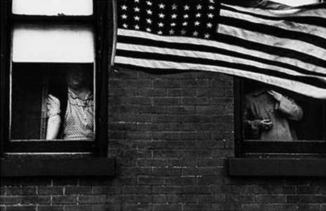 Robert Frank , Parade, Hoboken, 1955 , Howard Greenberg Gallery