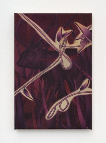László von Dohnányi , A deer in the woods, 2023 , Baert Gallery