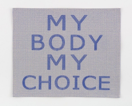 Ghada Amer , WITCHES, My body my choice, 2023 , Marianne Boesky Gallery
