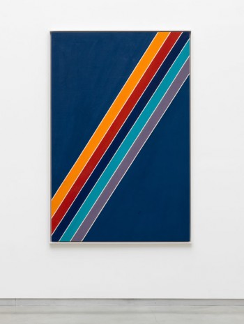 Sam Gilliam, Blue Let, 1965, David Kordansky Gallery