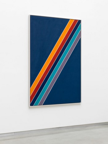 Sam Gilliam, Blue Let (alternate view), 1965, David Kordansky Gallery
