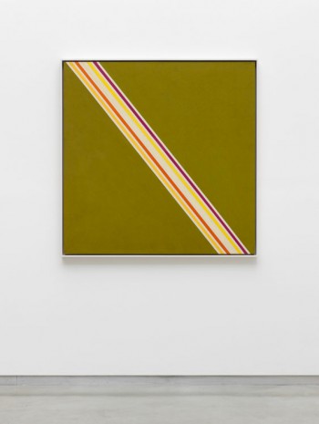 Sam Gilliam, Dual Rod, 1965, David Kordansky Gallery