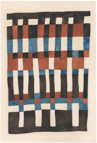 Sophie Taeuber-Arp, Composition verticale-horizontale (Vertical-Horizontal Composition), 1926-1927, Hauser & Wirth