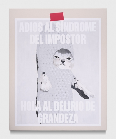 Frances Stark, Goodbye Impostor Syndrome, Hello Delusions of Grandeur, 2023 , Gladstone Gallery