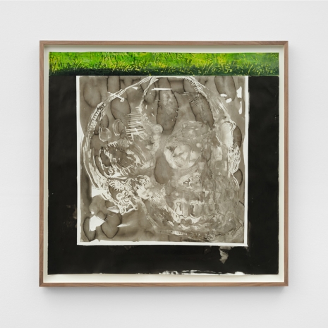 Johnny Miller, Skull #3, 2023 , Galerie Barbara Thumm