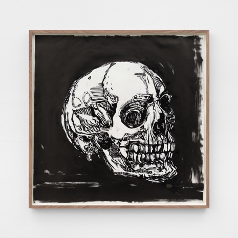 Johnny Miller, Skull #4, 2023 , Galerie Barbara Thumm
