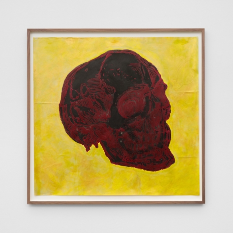 Johnny Miller, Skull #5, 2023 , Galerie Barbara Thumm